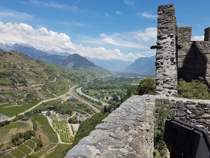 Château de Tourbillon, Sion, Switzerland, Switzerland
